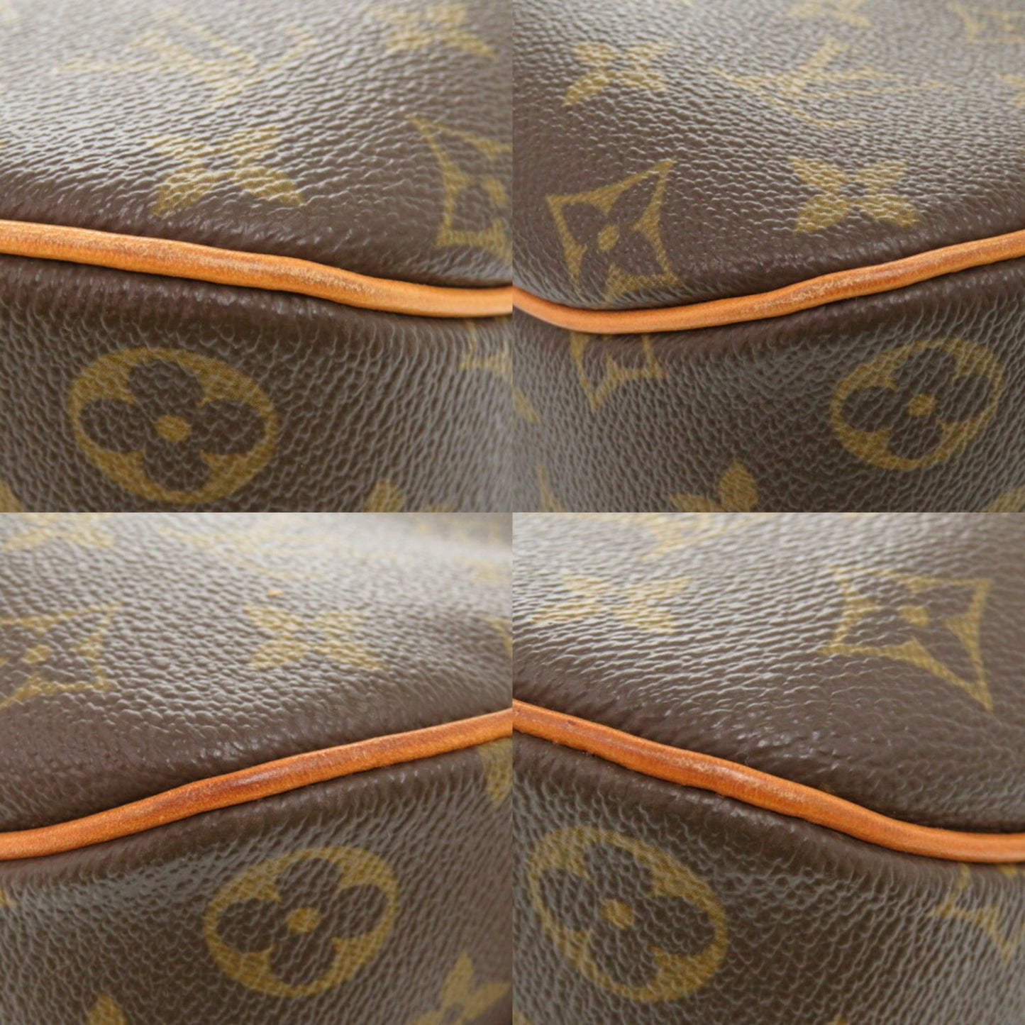 Louis Vuitton Blois, Brown, Canvas, shoulder