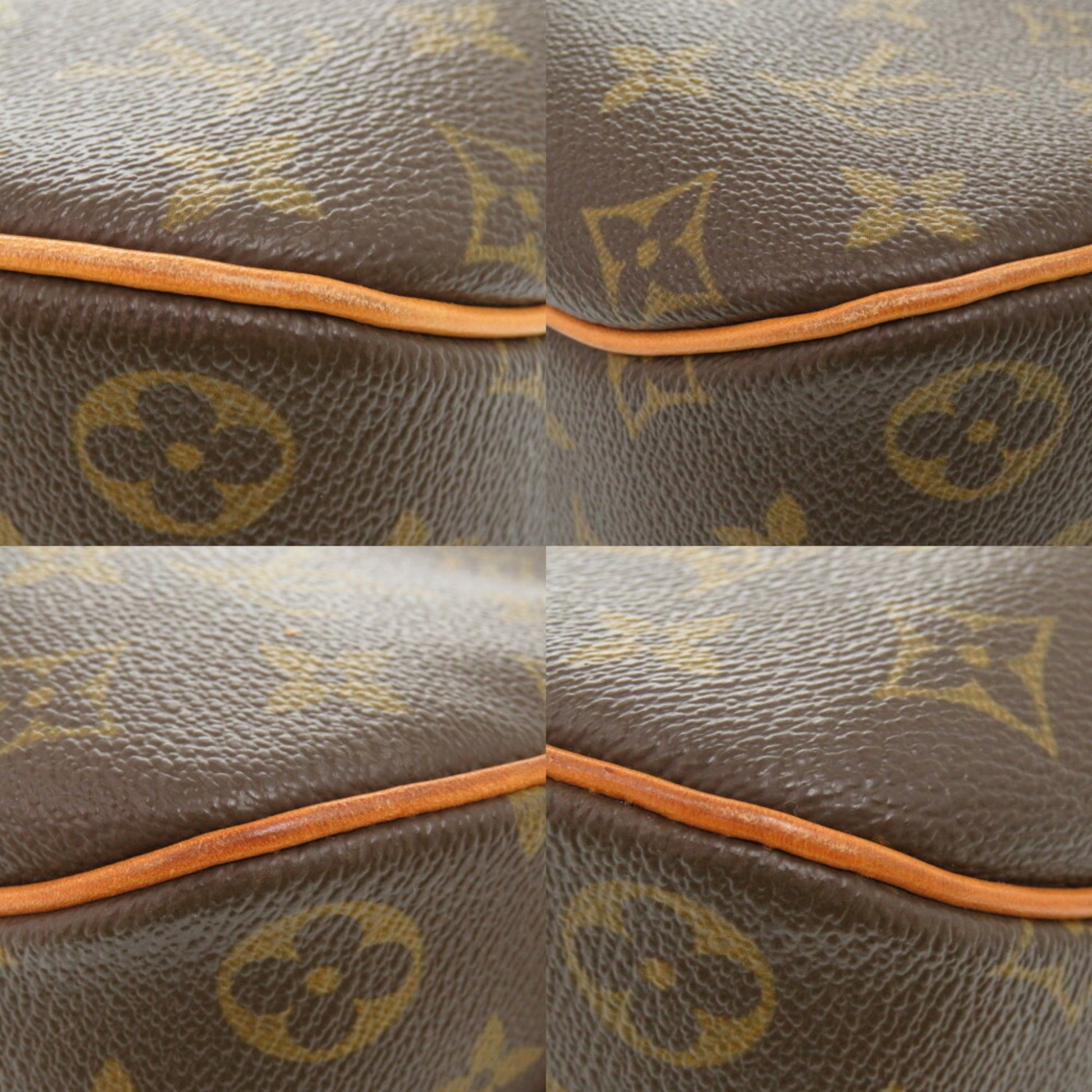 Louis Vuitton Blois, Brown, Canvas, shoulder