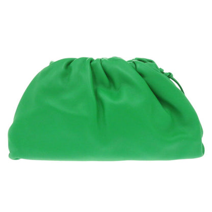 Bottega Veneta The pouch, Green, Leather, clutch