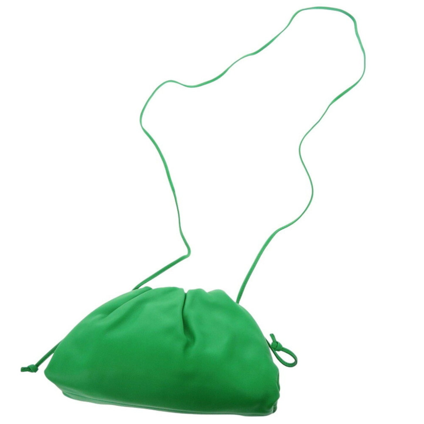 Bottega Veneta The pouch, Green, Leather, clutch
