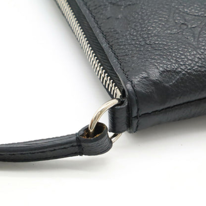 Louis Vuitton Pallas, Black, Leather, shoulder