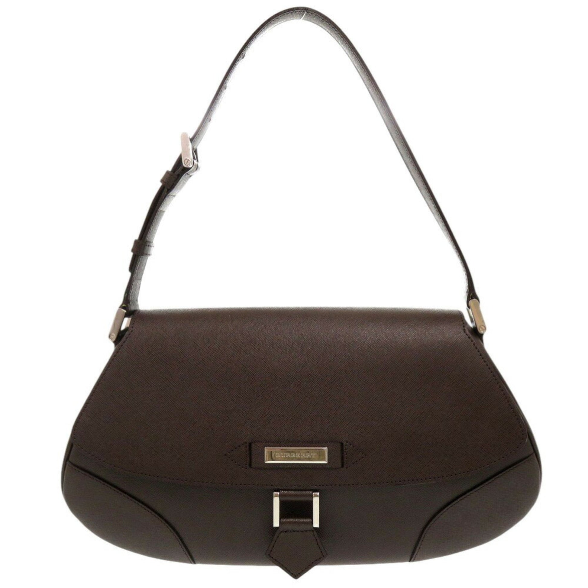 Burberry, Brown, Leather, handbag