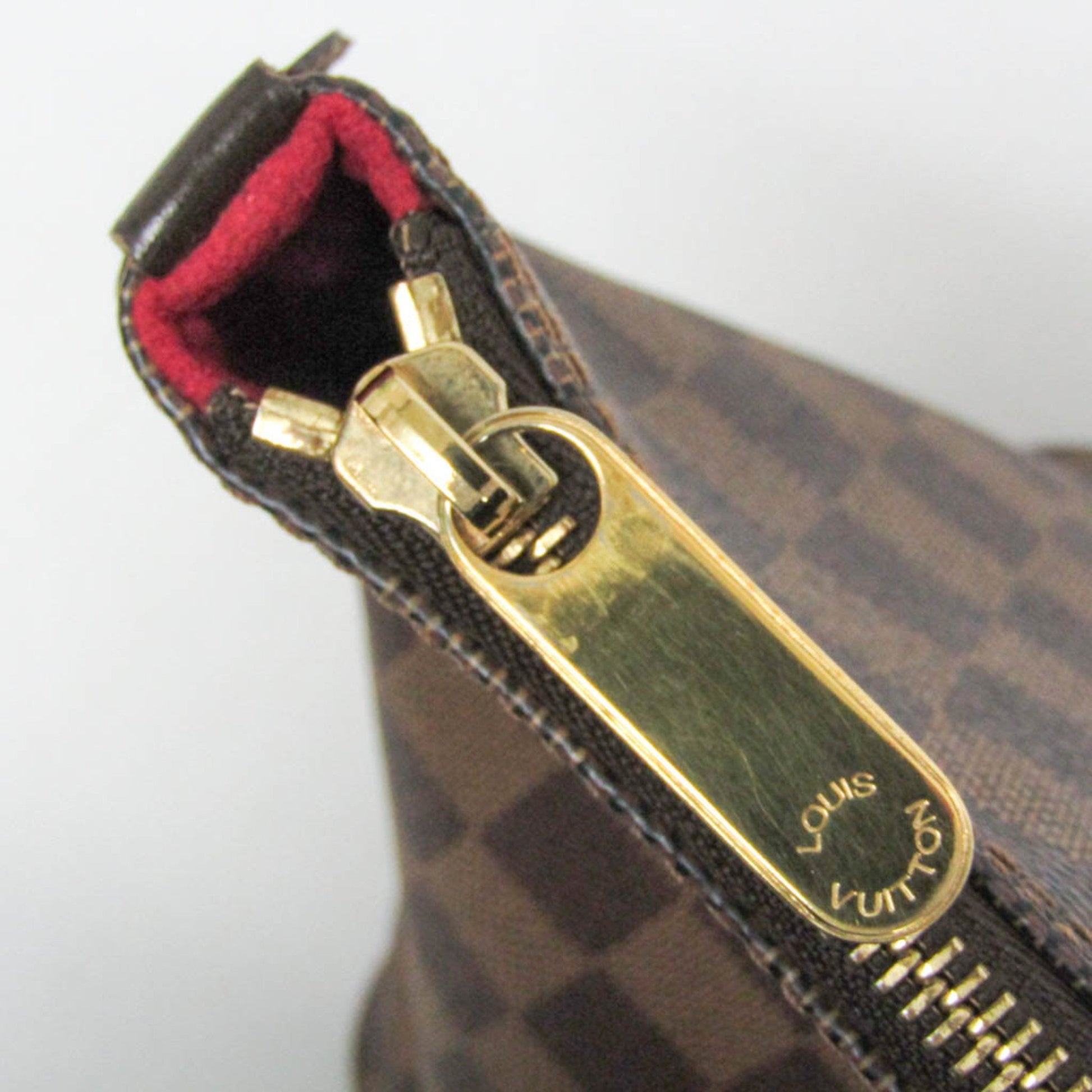 Louis Vuitton Saleya, Brown, Canvas, handbag