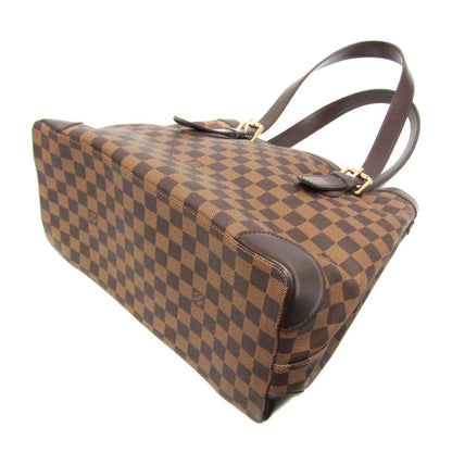Louis Vuitton Hampstead, Brown, Canvas, shoulder