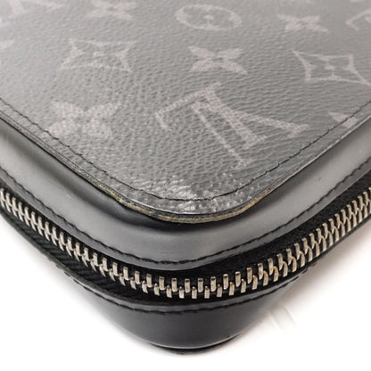 Louis Vuitton, Black, Canvas, wallet