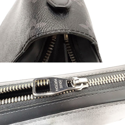 Louis Vuitton, Black, Canvas, wallet