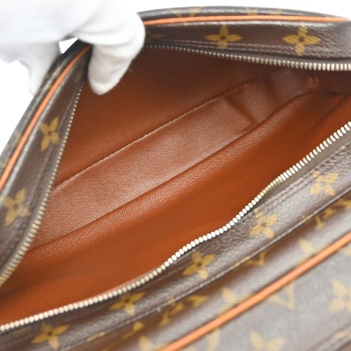 Louis Vuitton Nil Messenger Monogram Canvas, Brown, Canvas, Handbag
