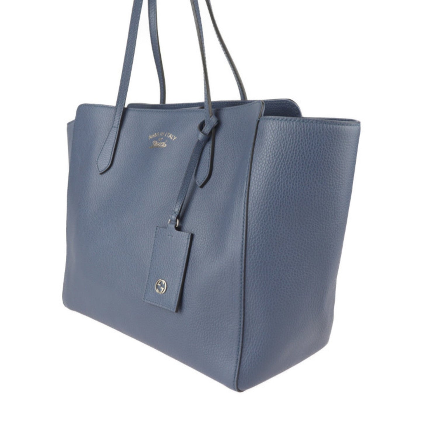 Gucci Swing, Navy, Leather, tote