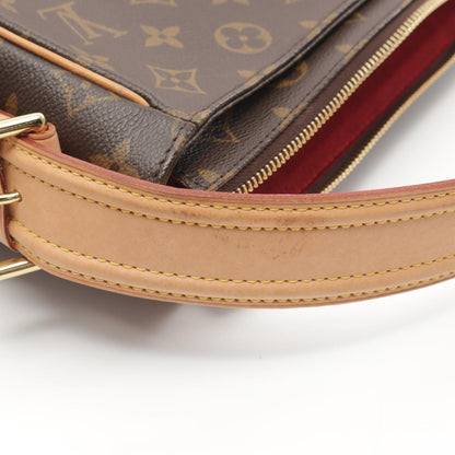 Louis Vuitton Viva Cité, Brown, Canvas, shoulder