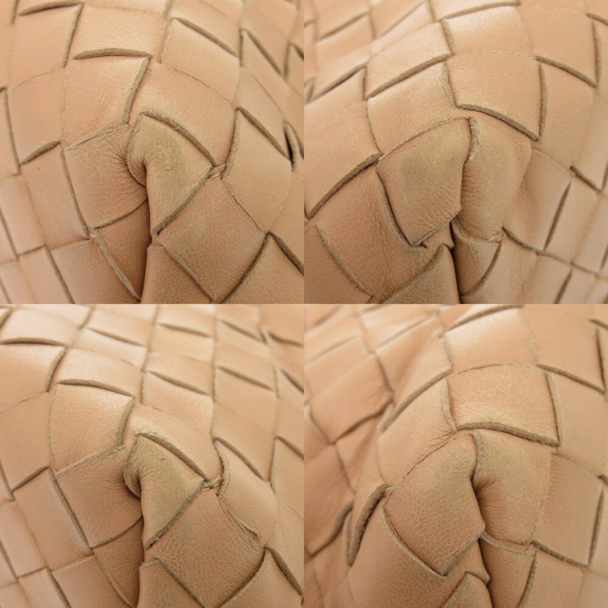 Bottega Veneta Intrecciato, Beige, Leather, tote