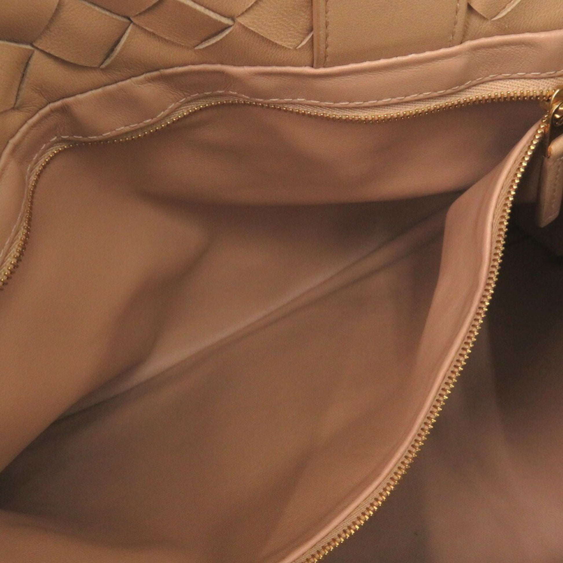 Bottega Veneta Intrecciato, Beige, Leather, tote