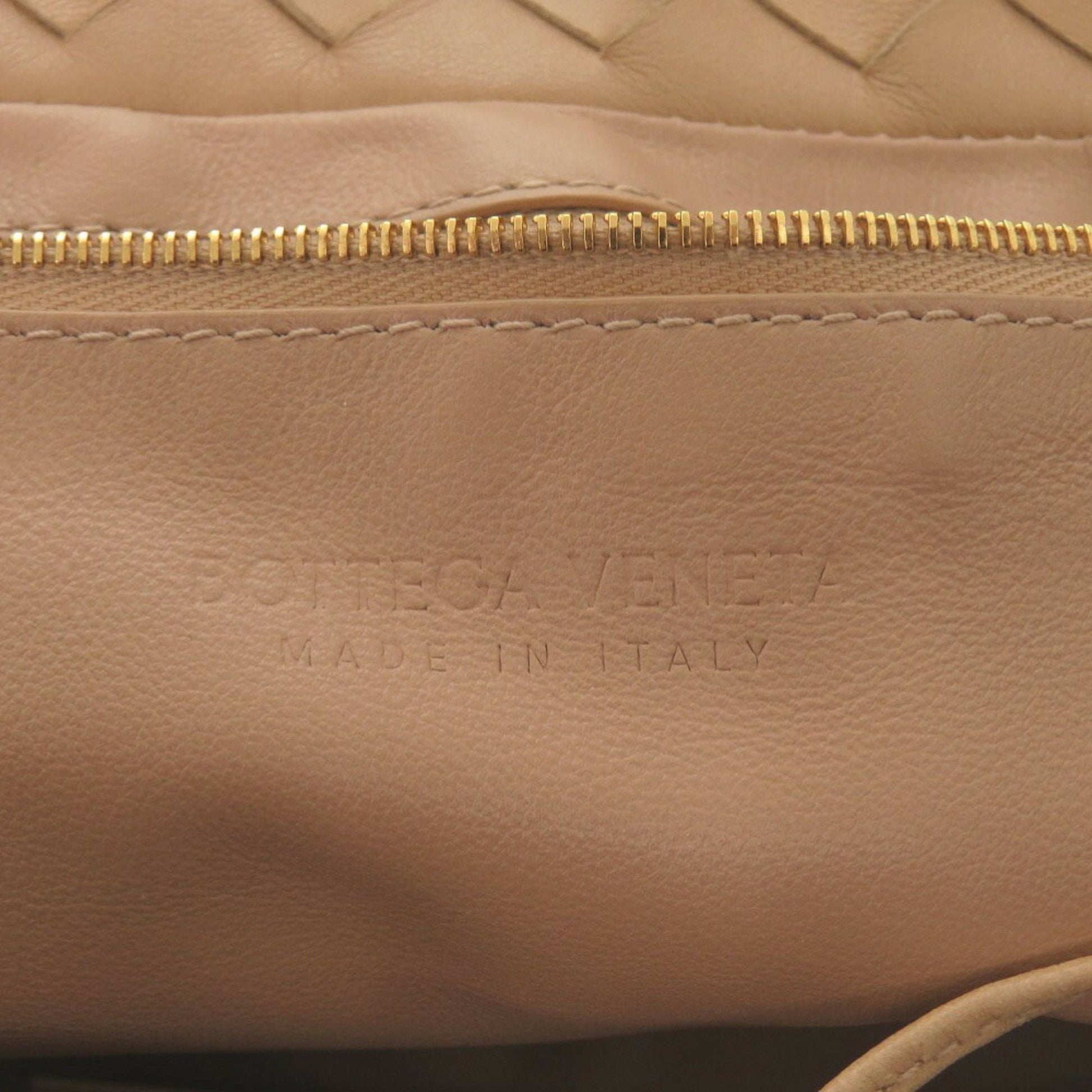 Bottega Veneta Intrecciato, Beige, Leather, tote