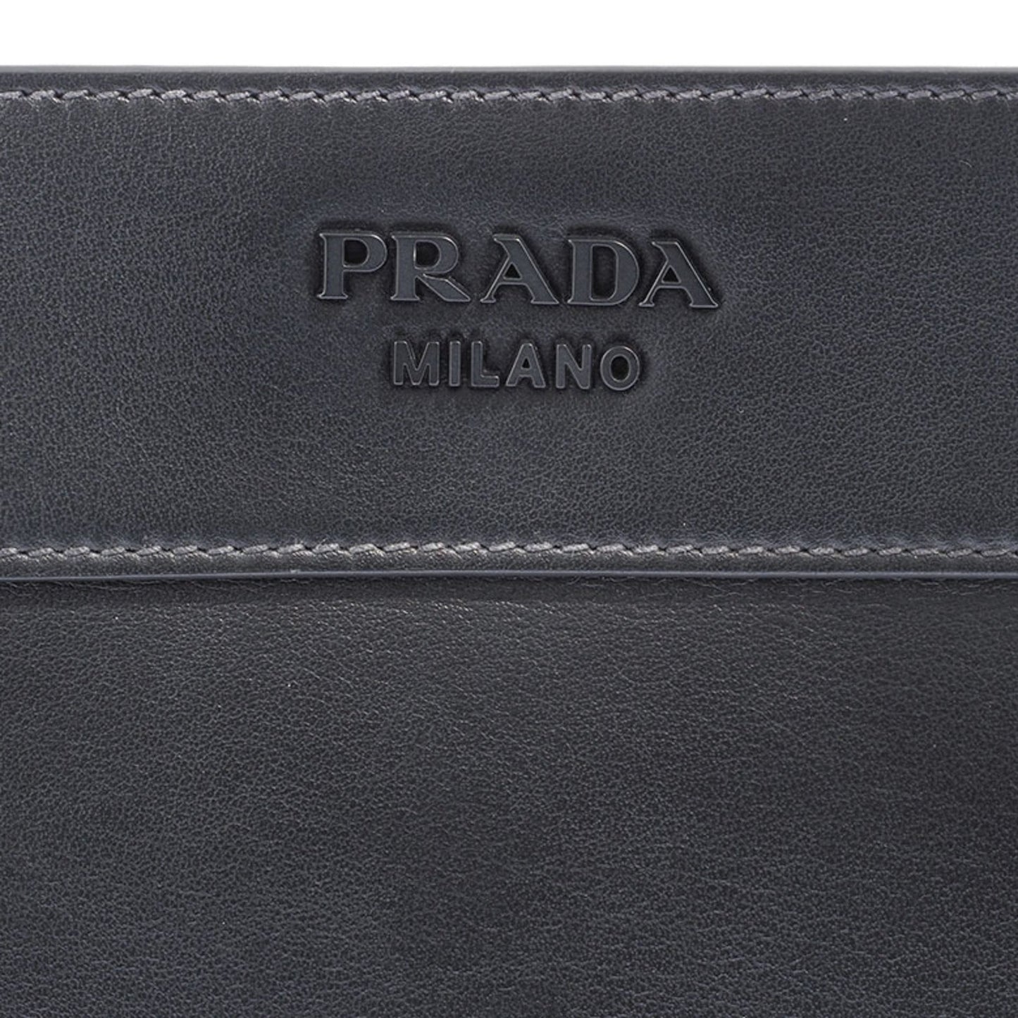 Prada Margit, Black, Leather, shoulder
