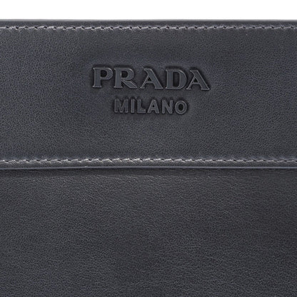 Prada Margit, Black, Leather, shoulder