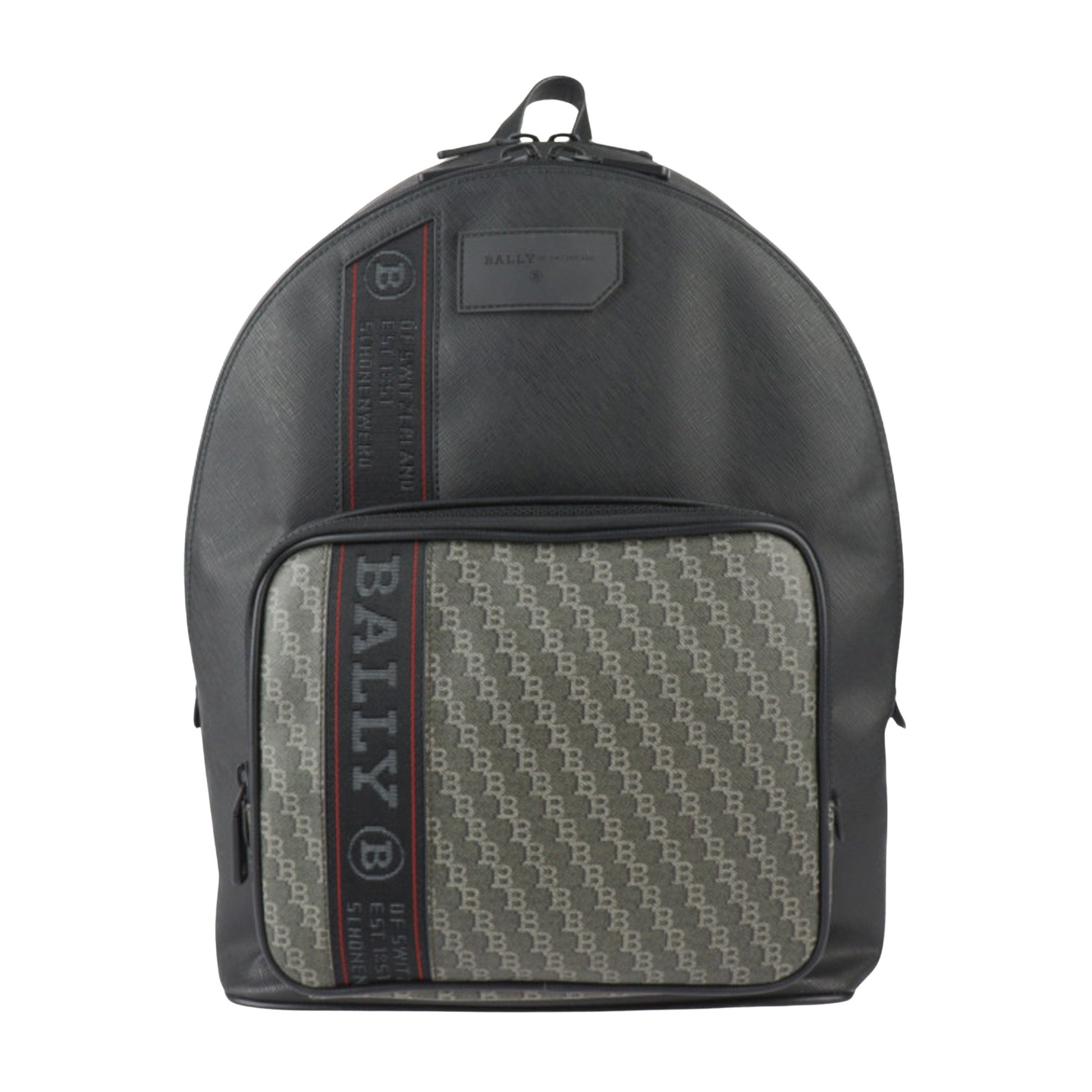 Bally, Black, Leather, backpack