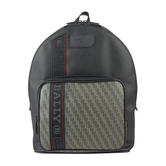 Bally, Black, Leather, backpack