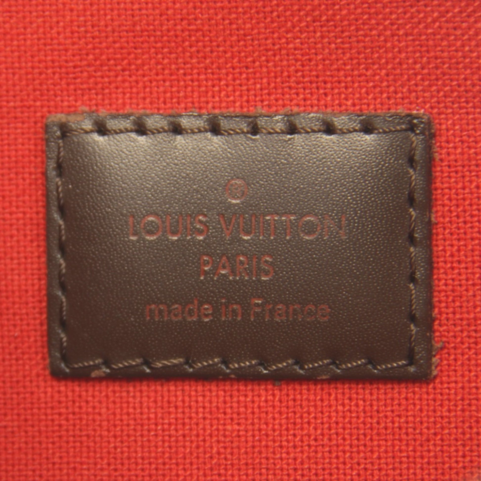 Louis Vuitton Bloomsbury, Brown, Canvas, shoulder