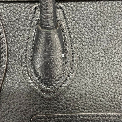 Céline Luggage, Black, Leather, handbag