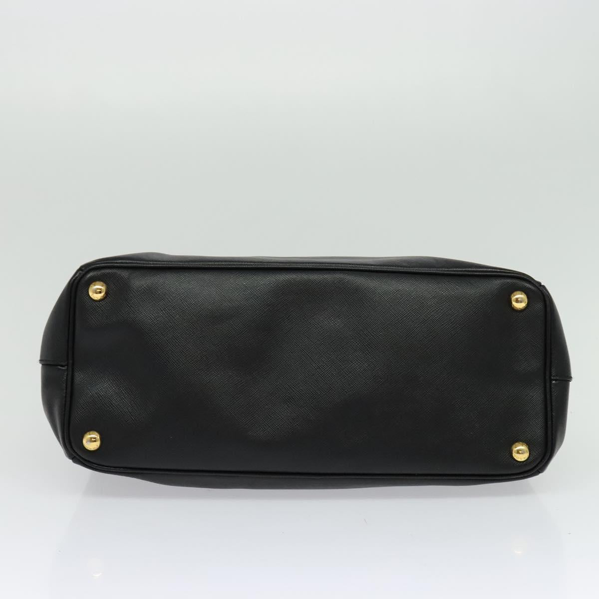 Prada Galleria, Black, Leather, handbag