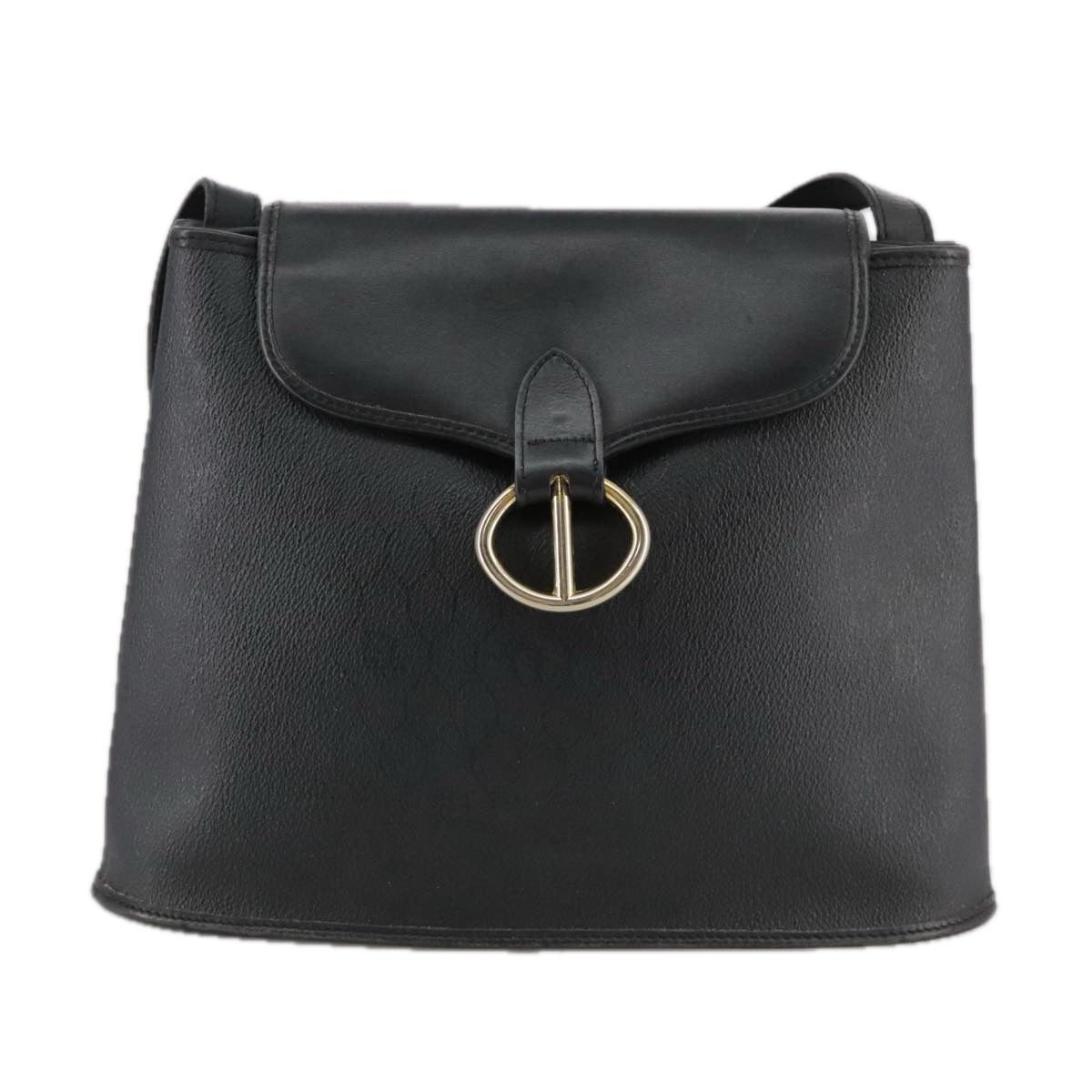 Dior Honeycomb, Black, Leather, shoulder