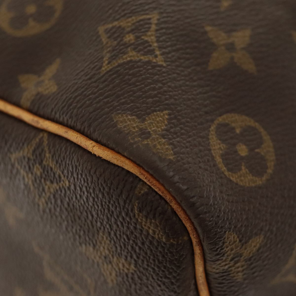 Louis Vuitton Keepall 60, Brown, Canvas, travel