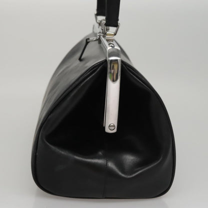 Prada Flame, Black, Leather, handbag