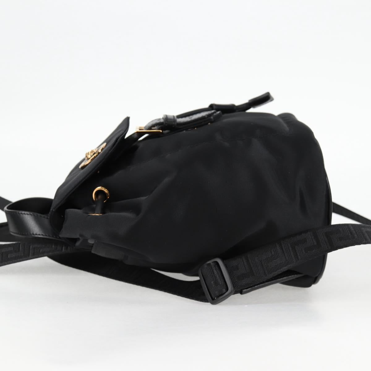 Versace Medusa, Black, NYLON, backpack