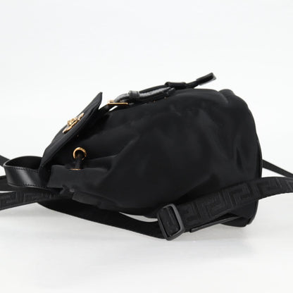 Versace Medusa, Black, NYLON, backpack