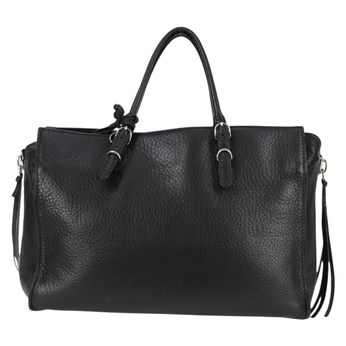 Balenciaga Papier, Black, Leather, handbag