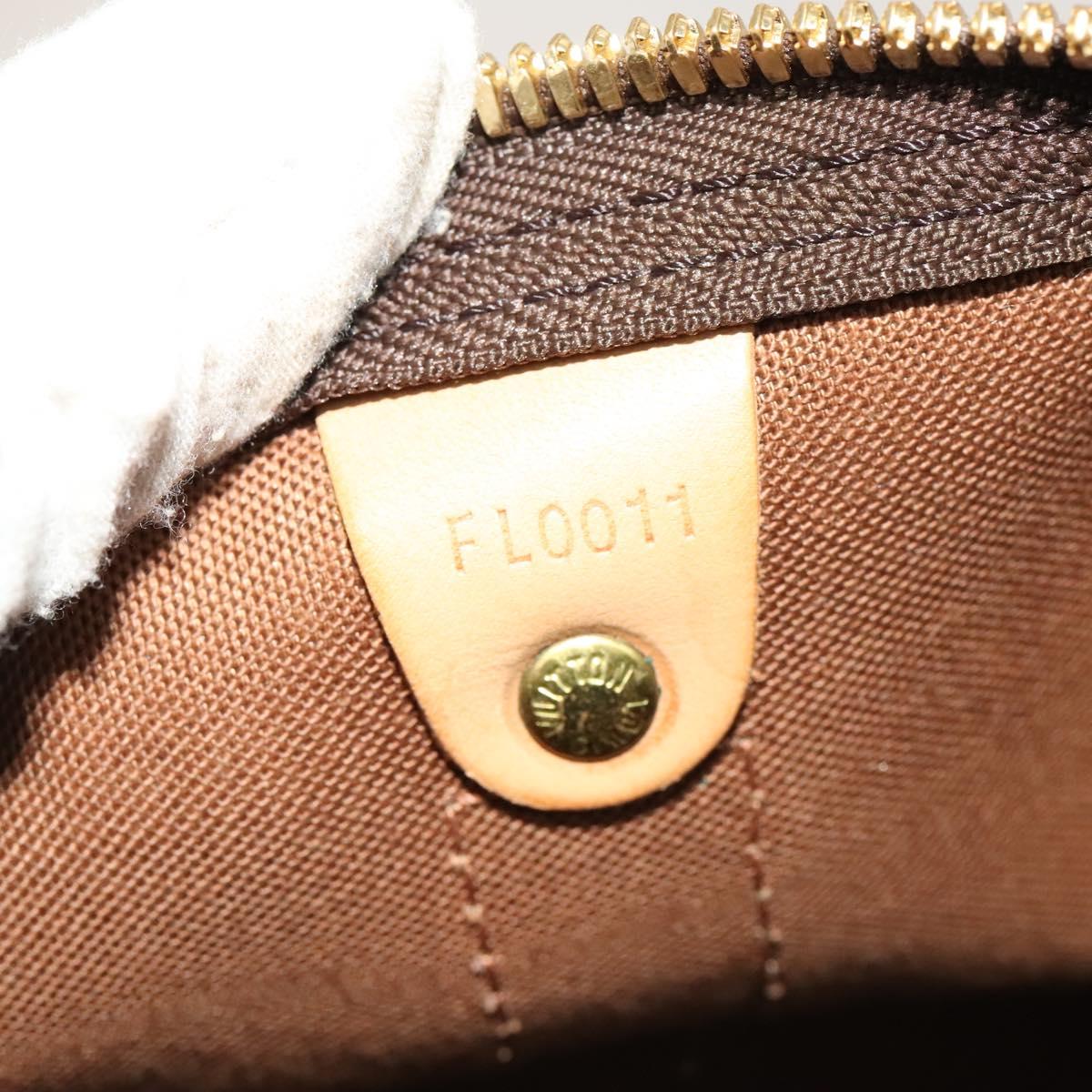 Louis Vuitton Keepall 55, Brown, Canvas, travel