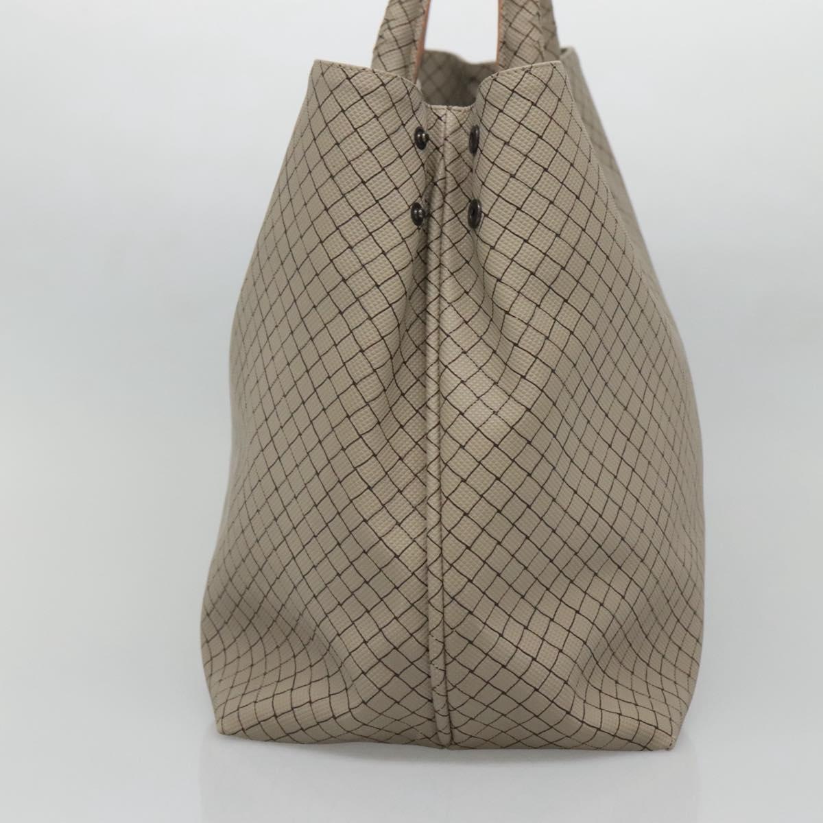 Bottega Veneta Marco polo, Grey, Canvas, tote