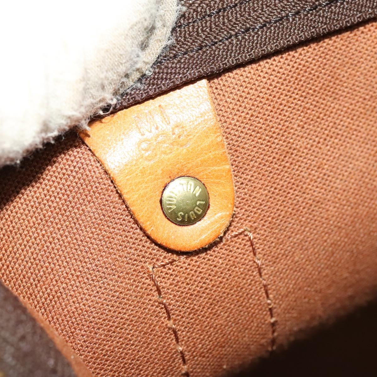 Louis Vuitton Keepall 55, Brown, Canvas, travel