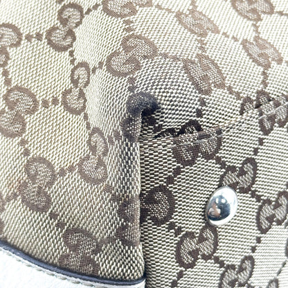 Gucci Match Ball GG Canvas, Brown, Canvas, Tote Bag