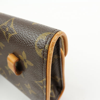Louis Vuitton Florentine Waist Monogram Canvas, Brown, Canvas, Handbag