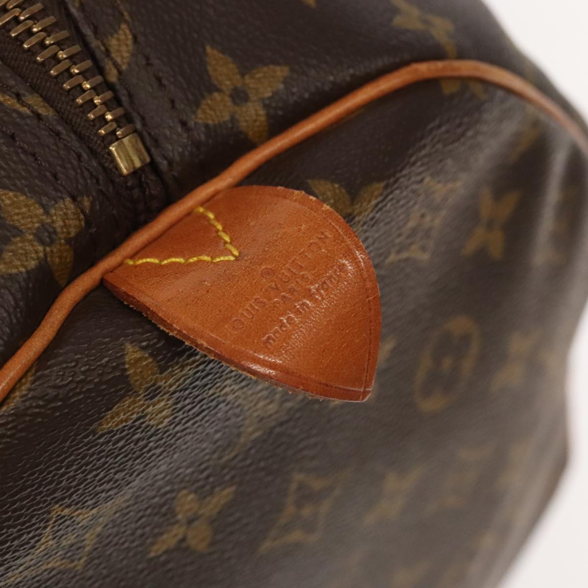 Louis Vuitton Keepall 60, Brown, Canvas, travel