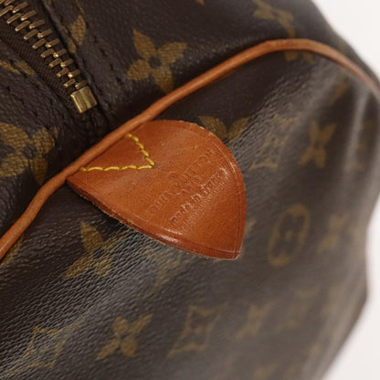 Louis Vuitton Keepall 60, Brown, Canvas, travel