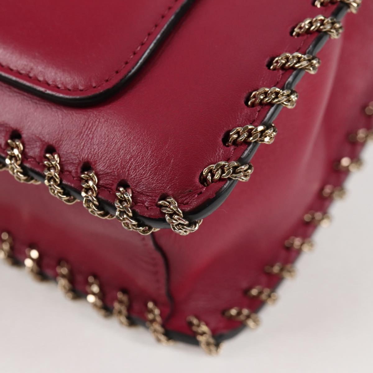 Valentino Garavani Demilune, Pink, Leather, shoulder