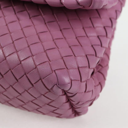 Bottega Veneta Olimpia, Purple, Leather, shoulder