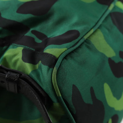 Prada, Green, NYLON, backpack