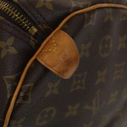 Louis Vuitton Keepall 55, Brown, Canvas, travel