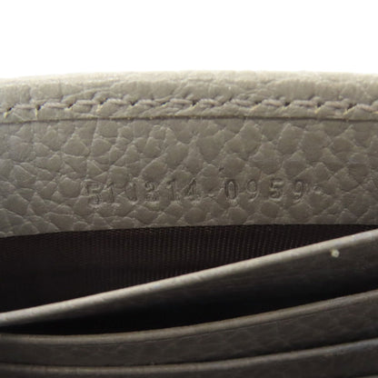 Gucci Wallet on Chain, Grey, Leather, clutch