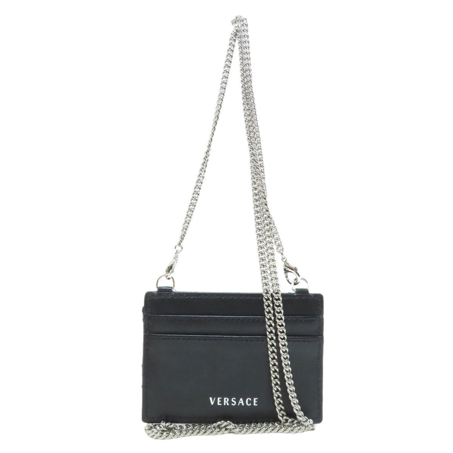 Versace Virtus, Black, Leather, shoulder