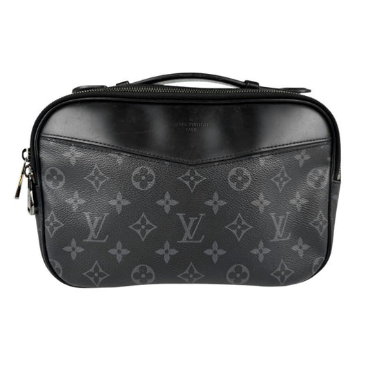 Louis Vuitton Bum bag, Black, Canvas, handbag