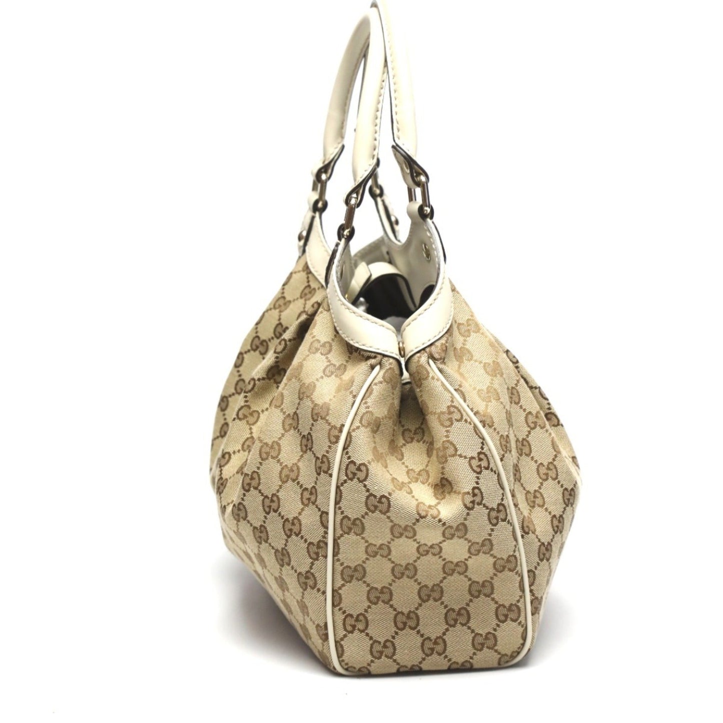 Gucci Sukey, Brown, Canvas, handbag