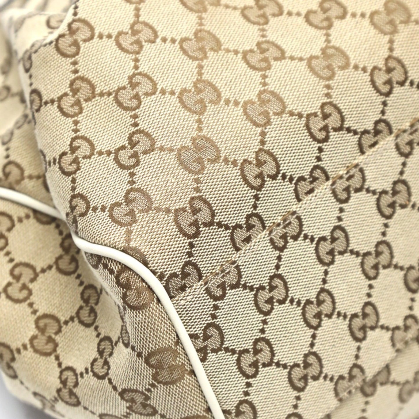 Gucci Sukey, Brown, Canvas, handbag