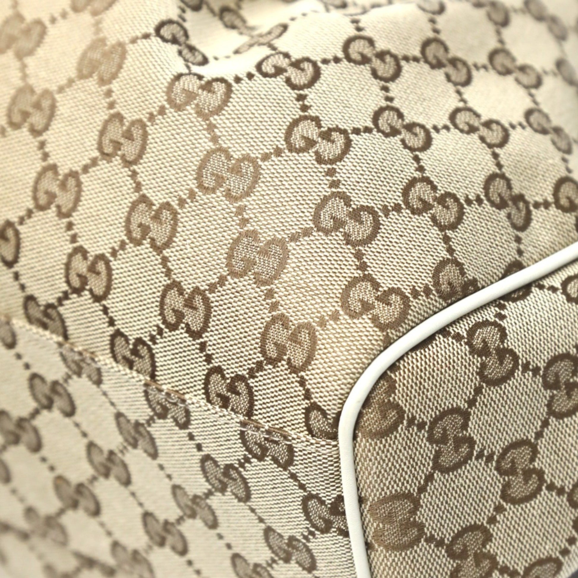 Gucci Sukey, Brown, Canvas, handbag
