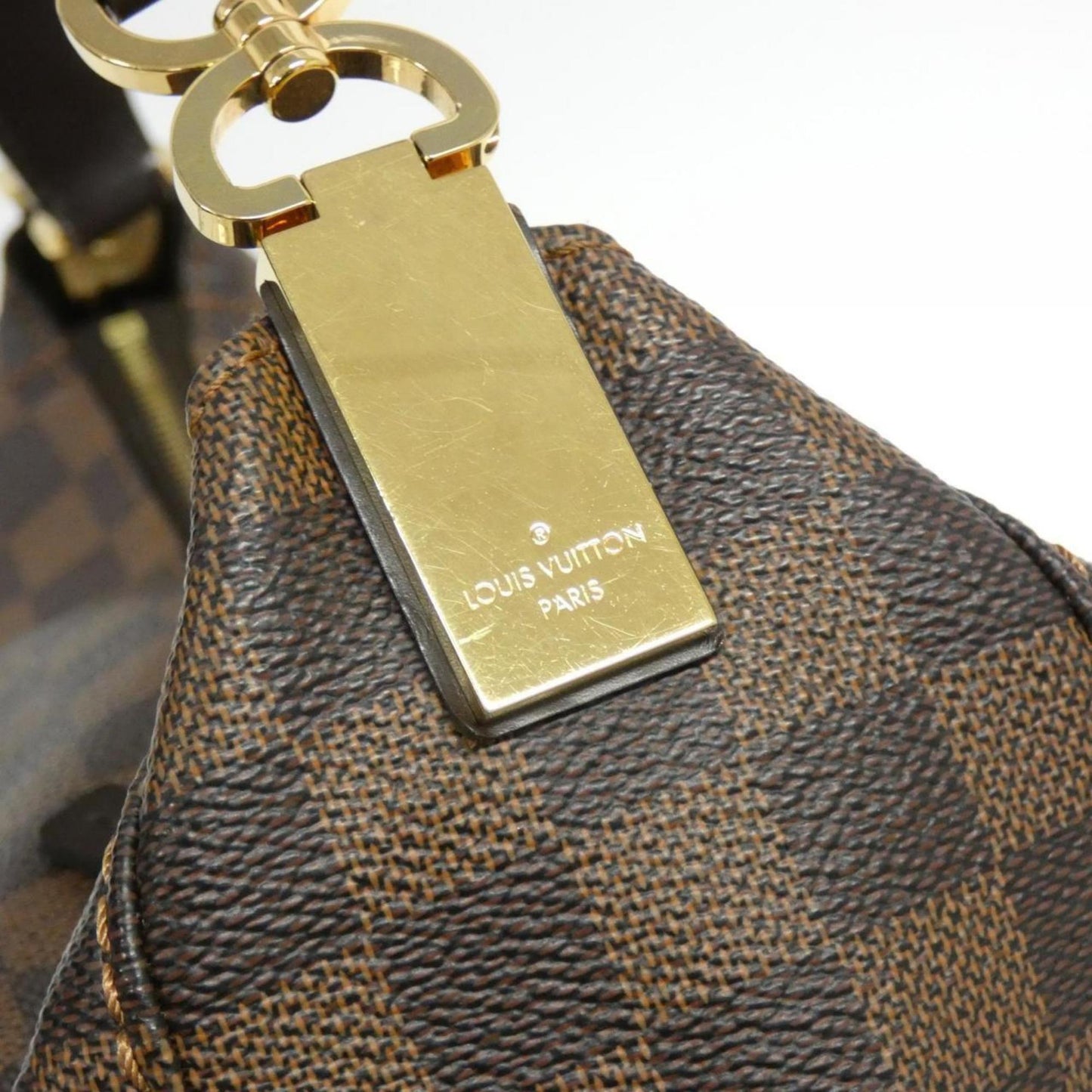 Louis Vuitton Portobello, Brown, Canvas, shoulder