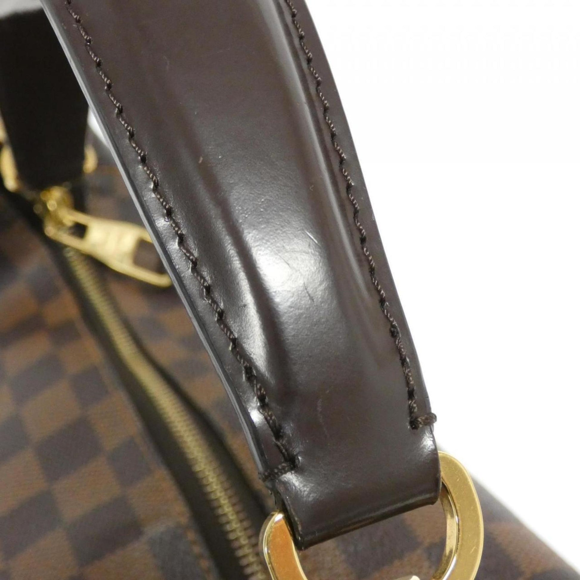 Louis Vuitton Portobello, Brown, Canvas, shoulder