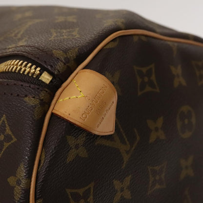 Louis Vuitton Keepall 60, Brown, Canvas, travel