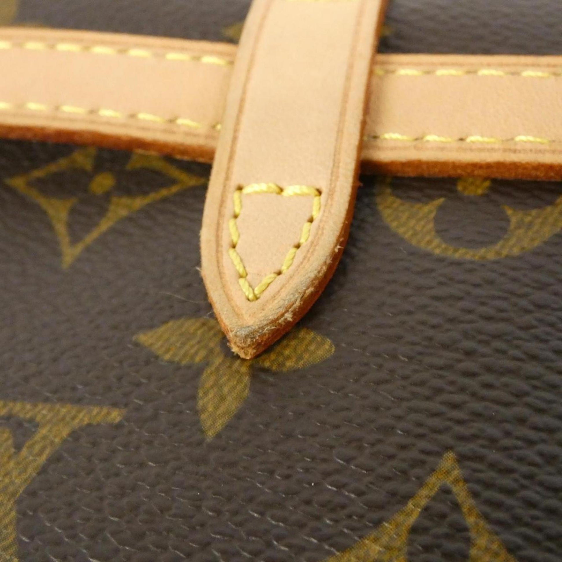 Louis Vuitton Marelle, Brown, Canvas, shoulder